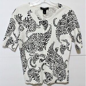 White House Black Market Fitted Polo Blouse